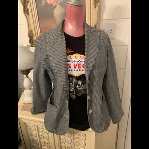 Vintage striped blazer